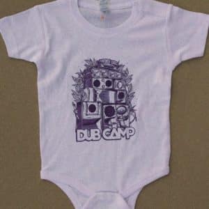 Body blanc pour bébé édition Dub Camp 2026