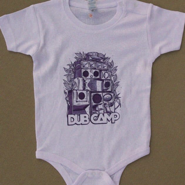 Body blanc pour bébé édition Dub Camp 2026