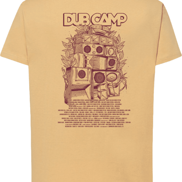 T-Shirt couleur sable du Dub Camp 2026